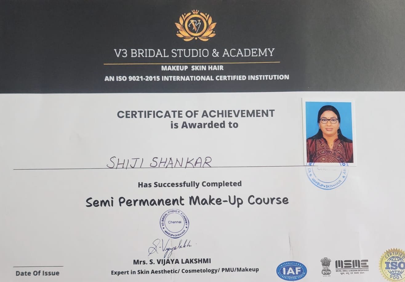 V3 Bridal Studio & Academy &ndash; Semi-Permanent Make-Up Course