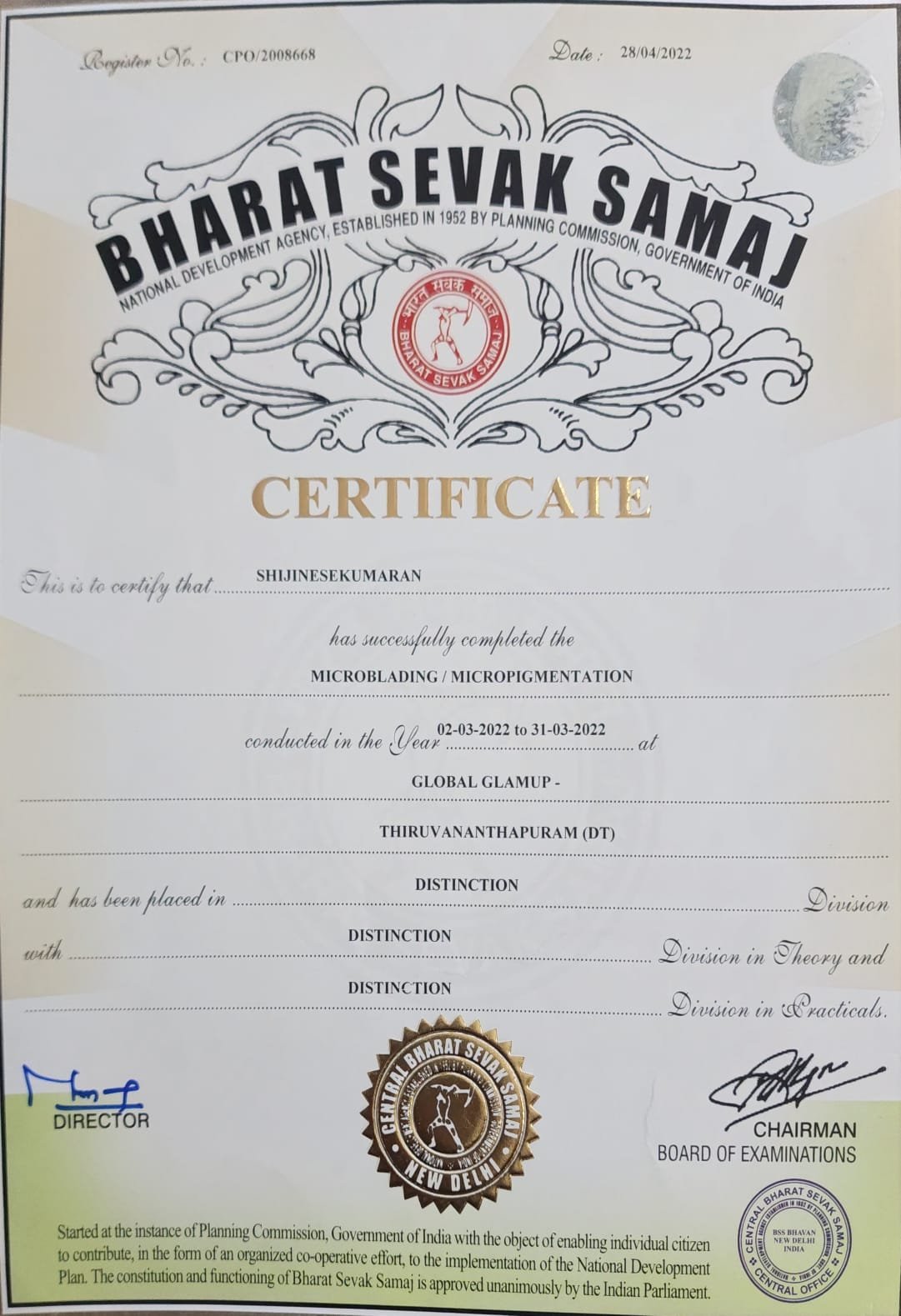 Bharat Sevak Samaj &ndash; Microblading & Micropigmentation