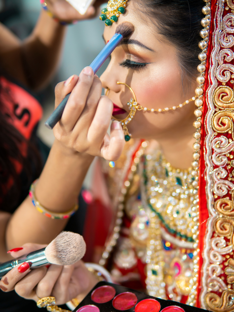Bridal makeup