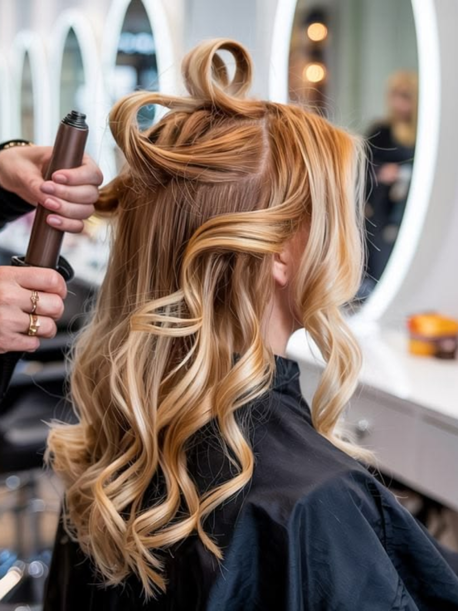 Hair styling at Bold n Beauty