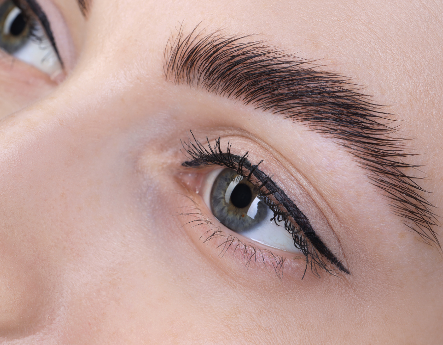 Eyebrow shaping for long face