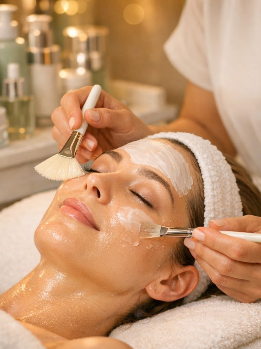 Facial treatment at Bold n Beauty
