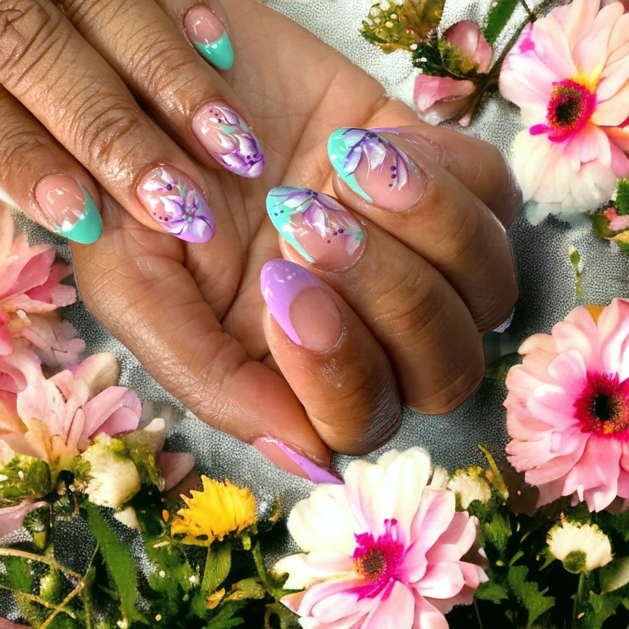 Chrome nails