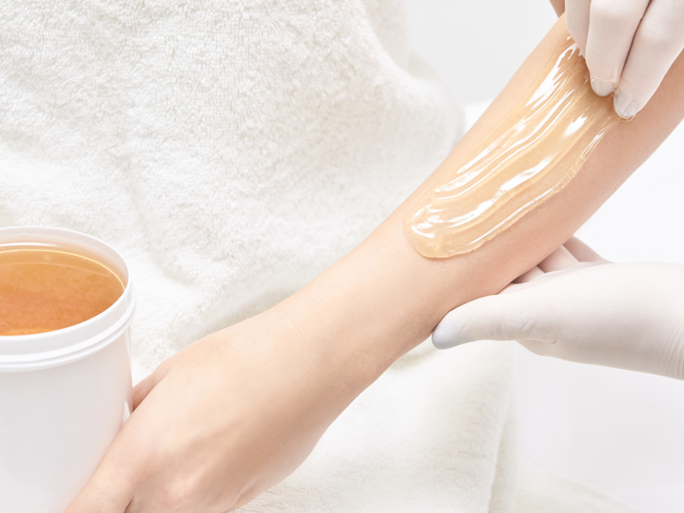 Rica wax treatment